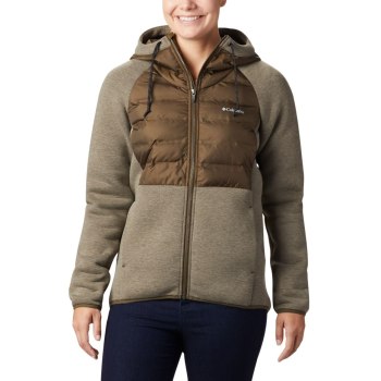 Columbia Hoodie Dames, Northern Comfort Hybrid Olijfgroen, 38UMXRNPB